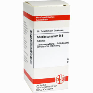 Secale Cornut D4 Tabletten 80 Stück - ab 7,95 €