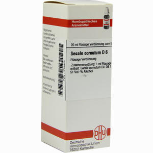Secale Cornut D6 Dilution 20 ml - ab 7,80 €