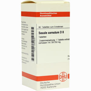 Secale Cornut D8 Tabletten 80 Stück - ab 0,00 €