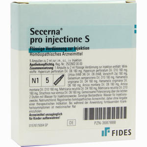 Secerna Pro Injectione S Ampullen  5 x 2 ml - ab 0,00 €