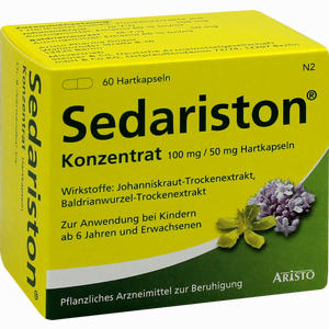 Sedariston Konzentrat Kapseln 60 Stück - ab 11,38 €