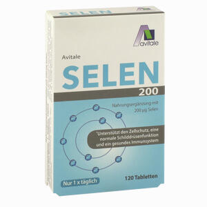 Selen 200 Ug Tabletten  120 Stück - ab 12,37 €