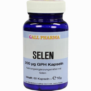 Selen 200ug Gph Kapseln  60 Stück - ab 31,23 €