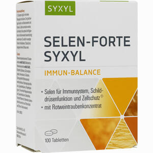 Selen Forte Syxyl Tabletten 100 Stück - ab 29,74 €