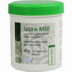 Selen Mse 50ug Tabletten 120 Stück - ab 15,54 €