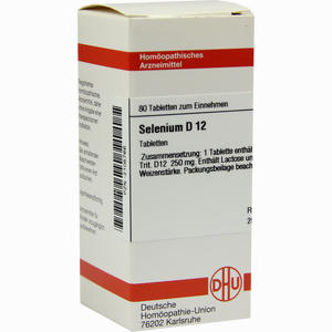 Selenium D12 Tabletten 80 Stück - ab 8,88 €