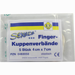 Senada Fingerkuppenverbände 4x7cm 5 Stück - ab 3,64 €