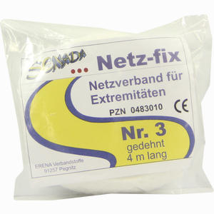 Senada Netz- Fix Netzverband für Extremitäten Nr. 3 Gedehnt 4m Lang 1 Stück - ab 8,86 €