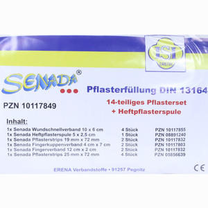 Senada Pflasterfüllung Din 13164 1 Stück - ab 6,21 €