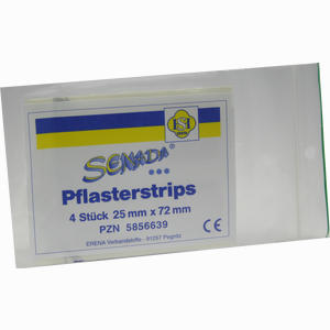 Senada Pflasterstrips 25x72mm  4 Stück - ab 2,12 €