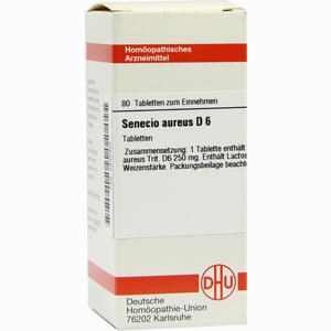 Senecio Aureus D6 Tabletten 80 Stück - ab 0,00 €