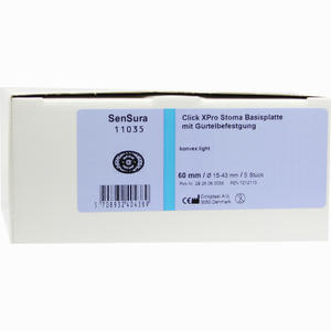 Sensura Click Basisplatte Xpro Konv Ligh 60rr15- 43 Bpl 5 Stück - ab 49,35 &euro;