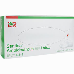 Sentina Ambidextrous Gr. L Ungepudert Untersuchungs- Handschuhe  100 Stück - ab 5,55 €