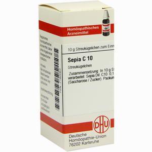 Sepia C10 Globuli 10 g - ab 0,00 €