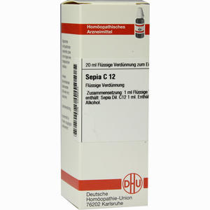 Sepia C12 Dilution 20 ml - ab 0,00 &euro;