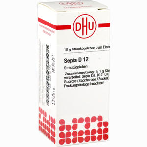 Sepia D12 Globuli 10 g - ab 6,98 €