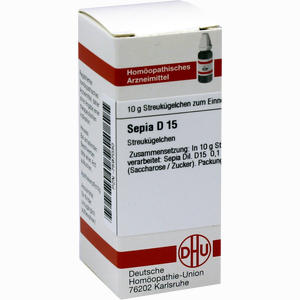 Sepia D15 Globuli 10 g - ab 0,00 €