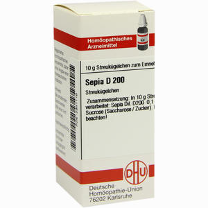 Sepia D200 Globuli 10 g - ab 11,49 €