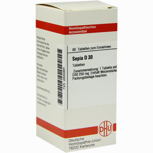 Sepia D30 Tabletten 80 Stück - ab 8,99 €