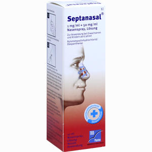 Septanasal 1mg/ml+50mg/ml Nasenspray  10 ml - ab 2,45 €