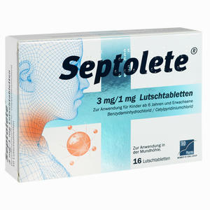 Septolete 3mg/1mg Lutschtabletten 16 Stück - ab 3,66 €