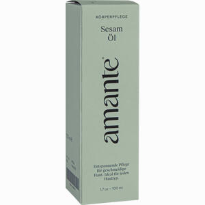 Sesamöl 100 % Rein - Hautpflegeöl Amante 100 ml - ab 5,40 €