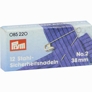 Sicherheitsnadeln Gr 2 12 Stück - ab 2,25 €