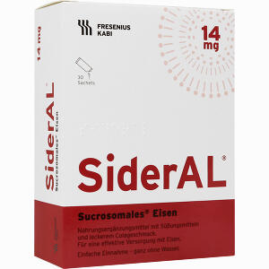 Sideral Eisen 14mg Cola Sachets 30 Stück - ab 17,07 &euro;