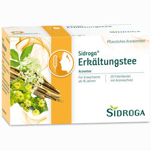 Sidroga Erkältungstee Filterbeutel 20 Stück - ab 2,77 €