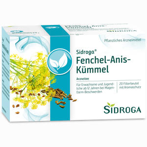 Sidroga Fenchel- Anis- Kümmel Filterbeutel 20 Stück - ab 3,02 €
