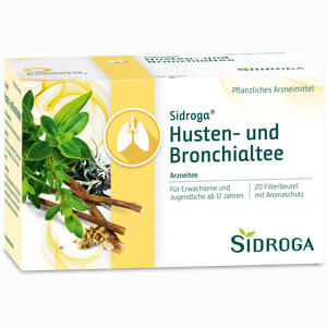Sidroga Husten- und Bronchialtee Tee 20 Stück - ab 2,81 €