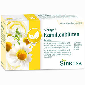 Sidroga Kamillenblüten Filterbeutel 20 Stück - ab 2,98 €