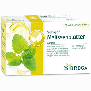 Sidroga Melissenblätter Filterbeutel 20 Stück - ab 2,86 €