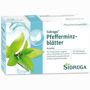 Sidroga Pfefferminzblätter Filterbeutel 20 Stück - ab 2,85 €