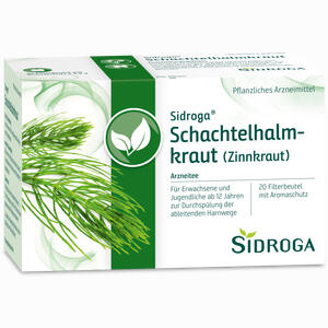 Abbildung von Sidroga Schachtelhalmkraut (zinnkraut) Filterbeutel 20 Stück Abbildung von Sidroga Schachtelhalmkraut (zinnkraut) Filterbeutel 20 Stück