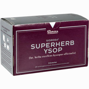 Sidroga Superherb Ysop Tee 20 Stück - ab 0,00 €