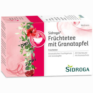 Sidroga Wellness Früchtetee mit Granatapfel Tee 20 Stück - ab 2,74 €