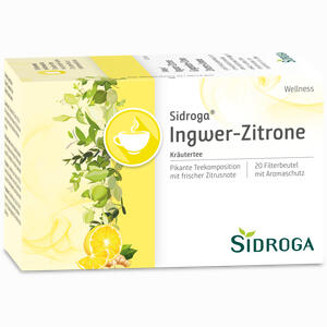 Sidroga Wellness Ingwer- Zitrone Filterbeutel 20 Stück - ab 2,00 €
