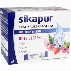 Sikapur Kieselsäure Gel- Sticks Rote Beeren 30 Stück - ab 15,06 €