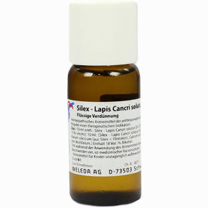 Silex Lapis Cancri Solutus D15 Dilution 50 ml - ab 0,00 &euro;