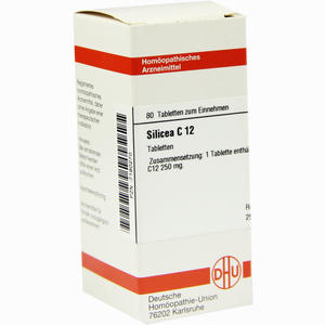 Silicea C12 Tabletten 80 Stück - ab 7,77 €