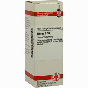 Silicea C30 Dilution 20 ml - ab 8,41 €