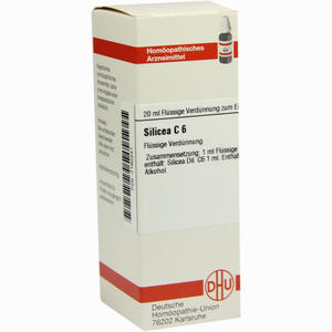 Silicea C6 Dilution 20 ml - ab 0,00 &euro;