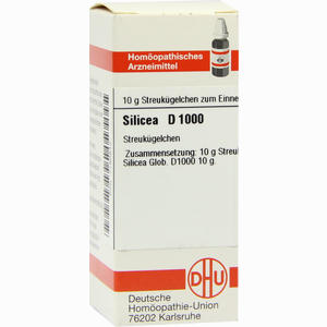 Silicea D1000 Globuli 10 g - ab 0,00 &euro;