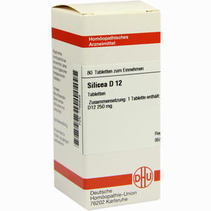 Silicea D12 Tabletten 80 Stück - ab 7,95 €