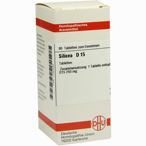 Silicea D15 Tabletten 80 Stück - ab 8,72 €