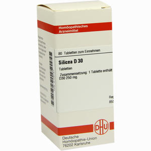 Silicea D30 Tabletten 80 Stück - ab 8,56 €
