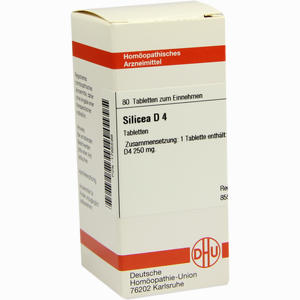 Silicea D4 Tabletten 80 Stück - ab 7,80 €