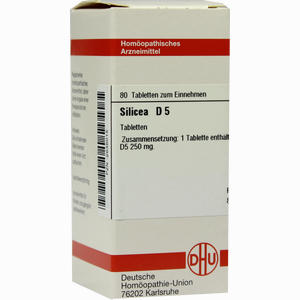 Silicea D5 Tabletten 80 Stück - ab 12,78 €