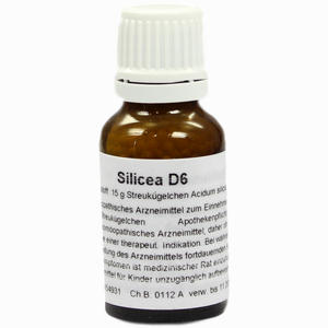 Silicea D6 Globuli 15 g - ab 8,21 €